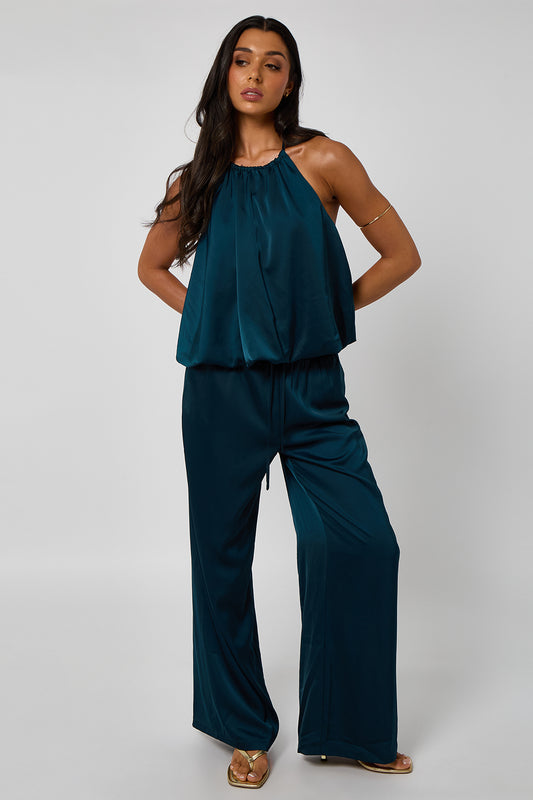 Wide Leg Trouser with Elasticated Waist