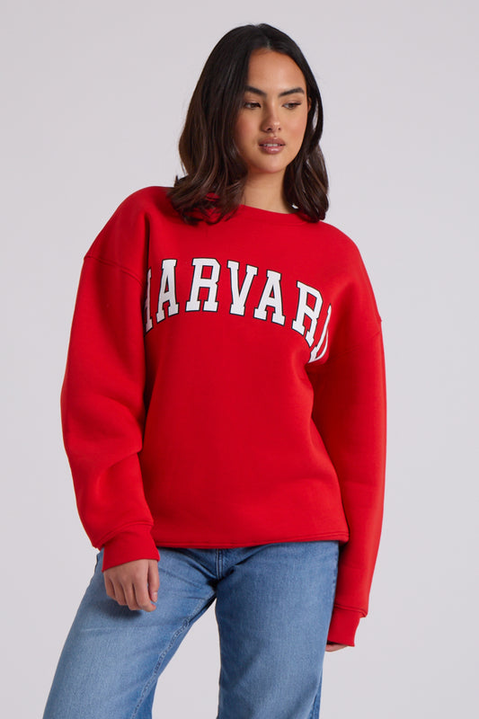 Harvard Oversized Sweatshirt