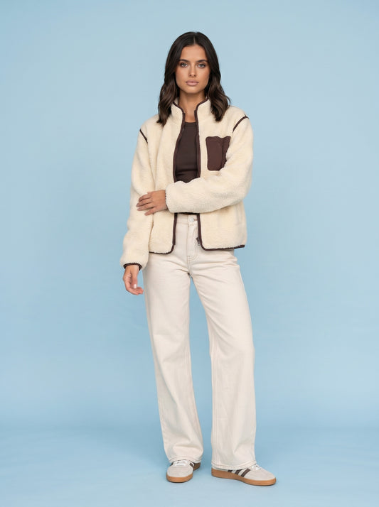 Fleece Jacket Cream