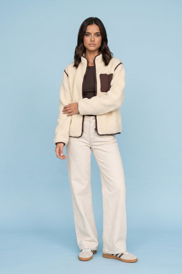 Fleece Jacket Cream