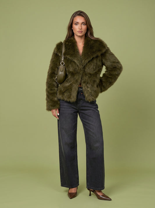 Faux Fur Jacket