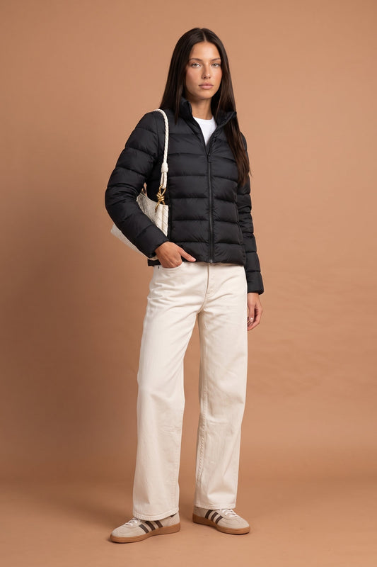 Lightweight Bag Puffer Black