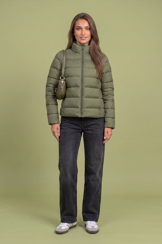 Lightweight Bag Puffer Khaki