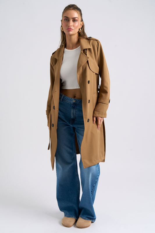 Camel Trench Coat