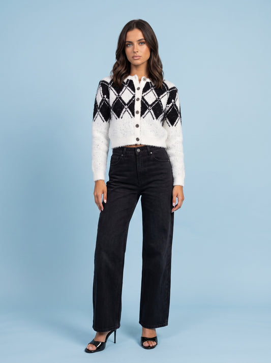 Argyle Cardigan