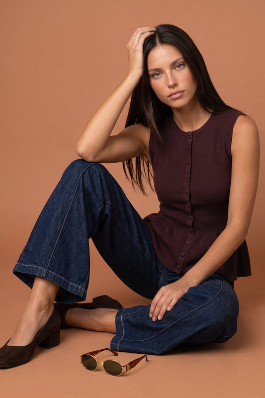 Peplum Vest