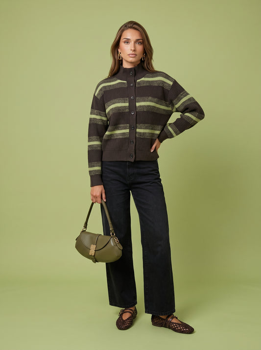 Stripe Cardigan