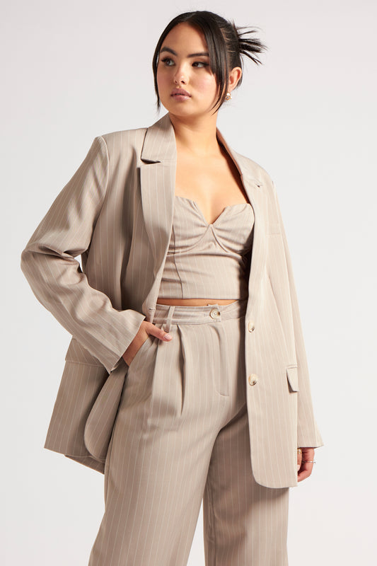 Striped Blazer