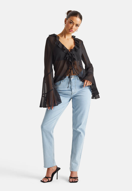 Bleach Straight Leg Jean