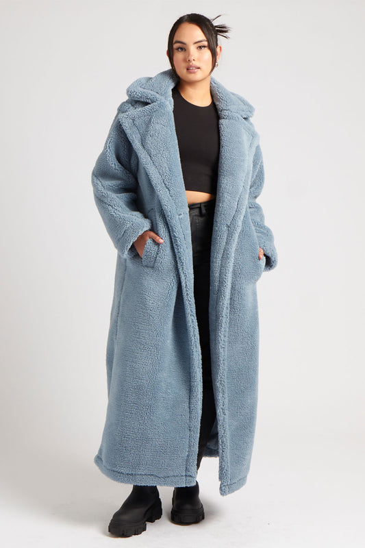 Blue Borg Longline Jacket
