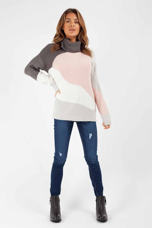 Colour block Jumper