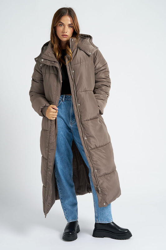 Mink Maxi Puffer
