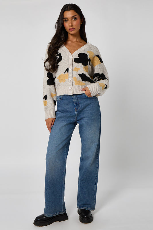 Floral cardigan