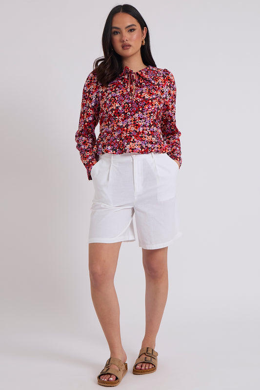 Terese Tie Front Blouse