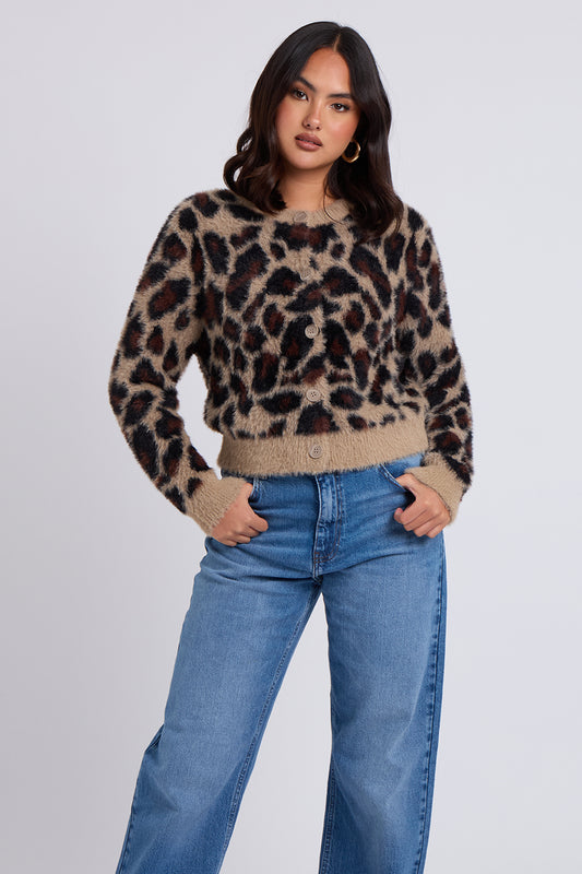 Leopard Cardigan