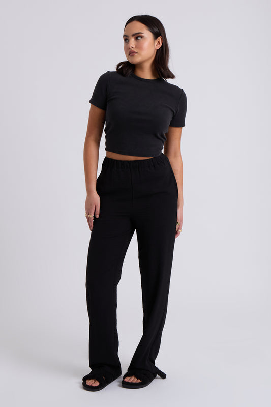 Black Wide Leg Pants