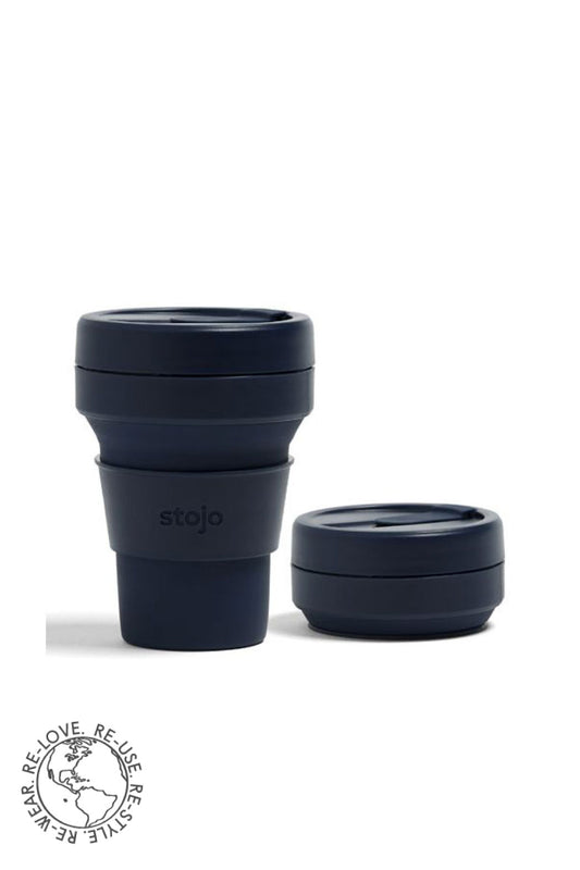 Navy Collapsible Coffee Cup