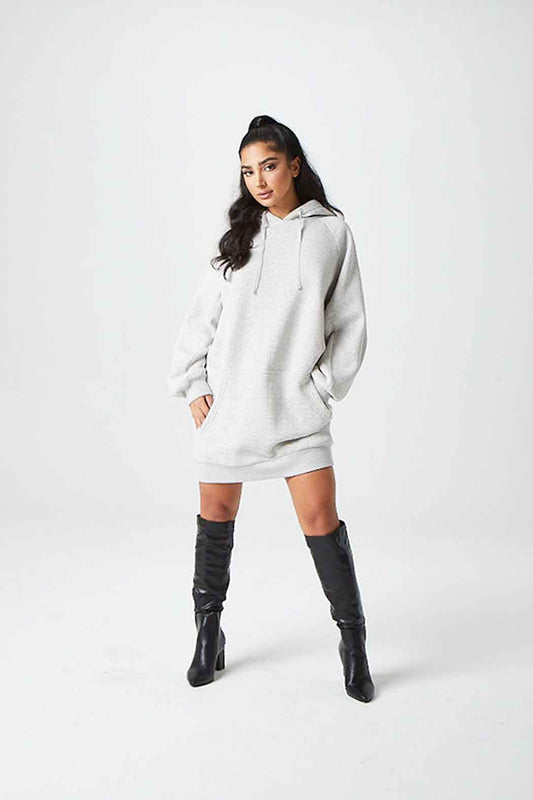 Recycled Harley Grey Hoody Dress