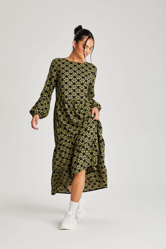 Billie Olive Floral Smock Dress