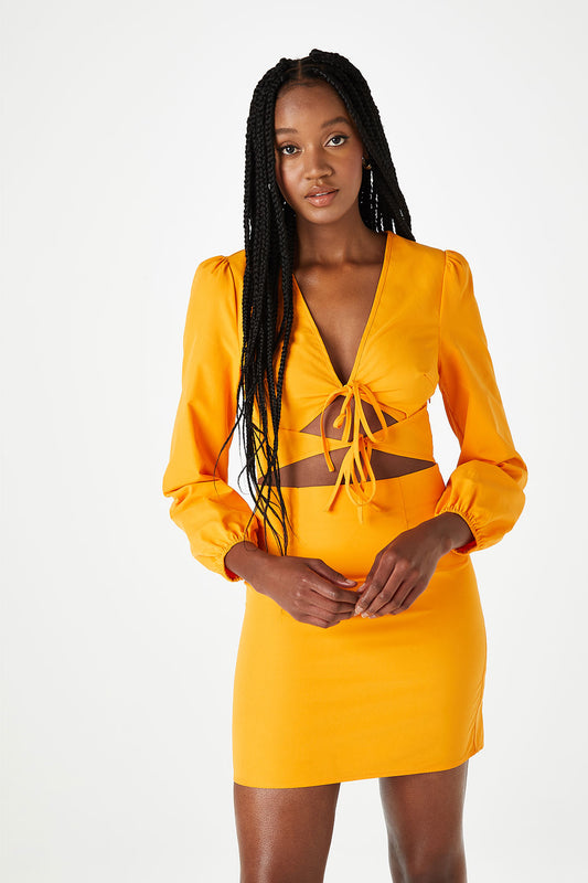 Lima Cut Out Shirt Dress