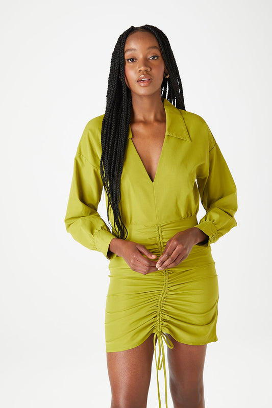 Marseille Ruche Shirt Dress