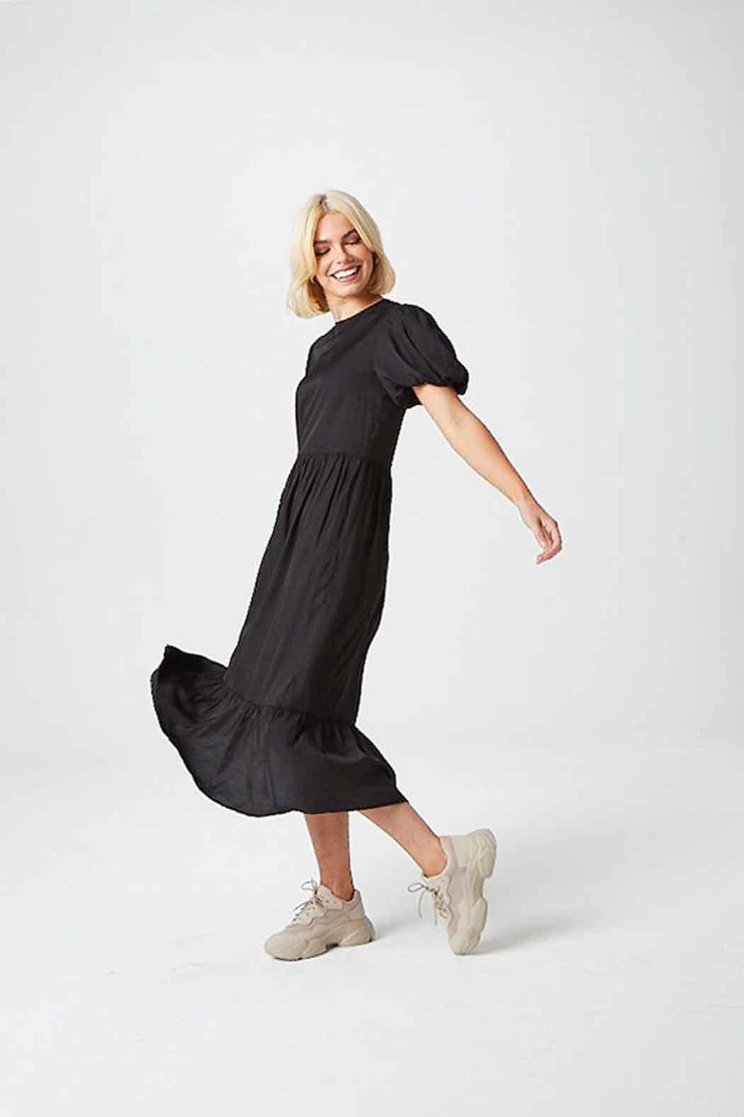 Lillian Puff Sleeve Dress