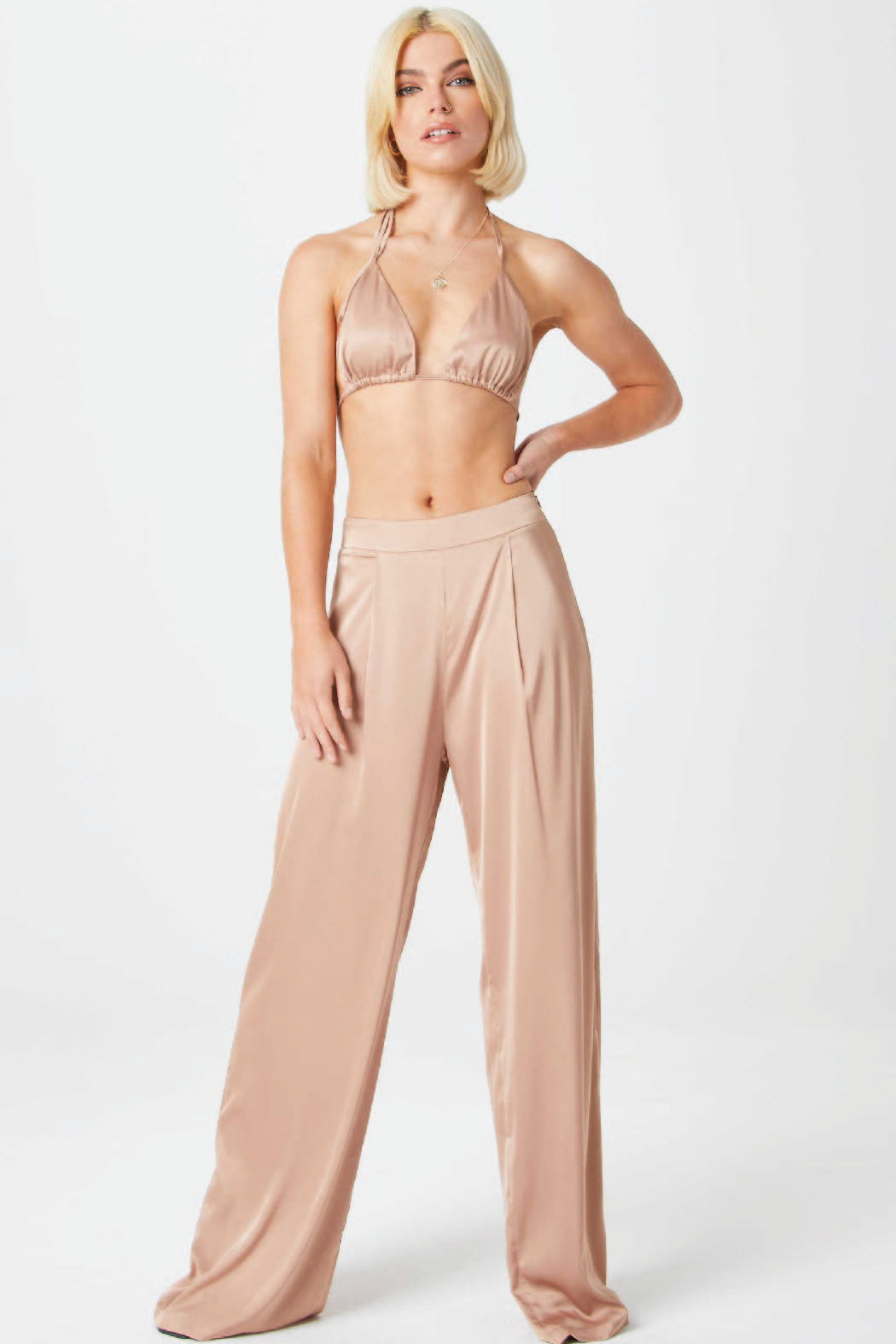 Satin Trousers